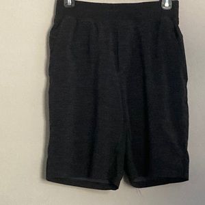 Black Liner-less lulu shorts large
